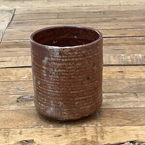 Art Studio Pottery Tea Cup Mug Vase Hand Thrown